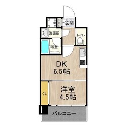 プレジオ江坂Ⅱの物件間取画像